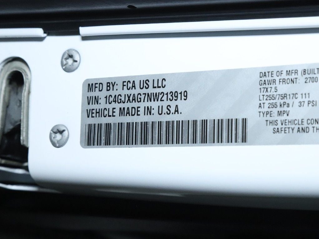 2022 Jeep Wrangler Willys 4x4