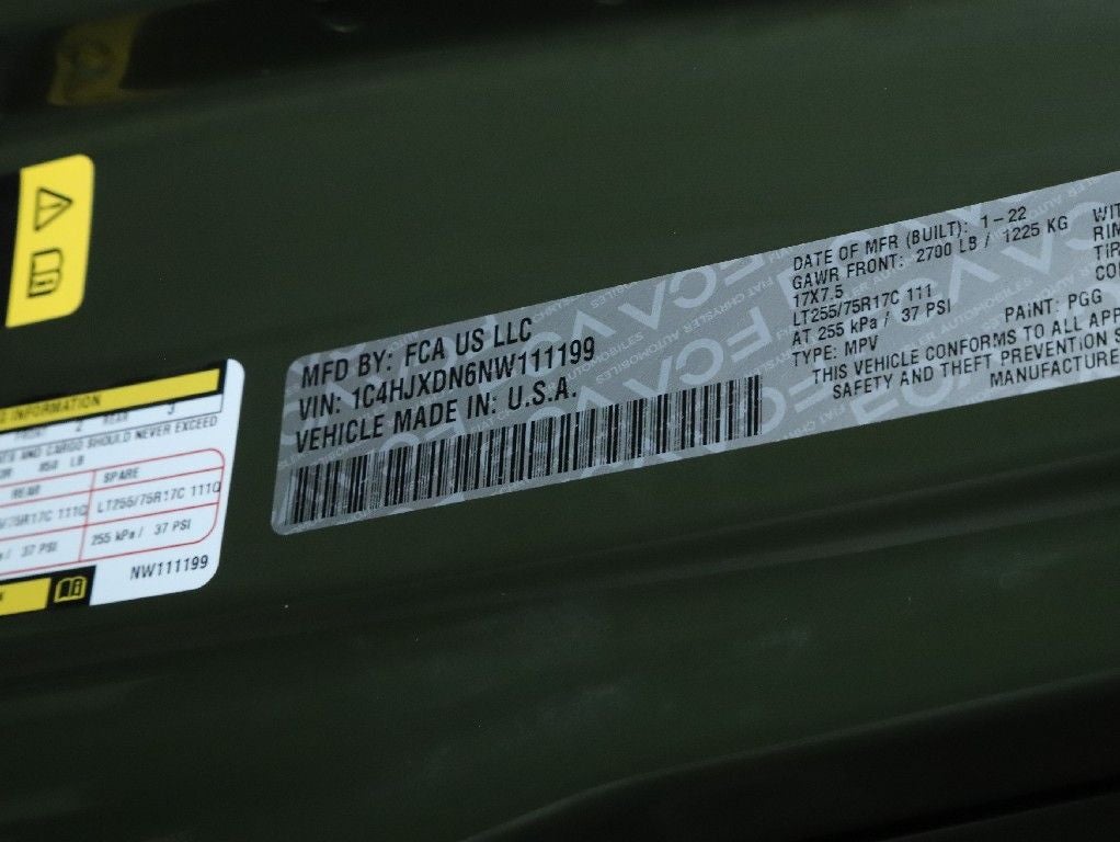 2022 Jeep Wrangler Unlimited Willys 4x4