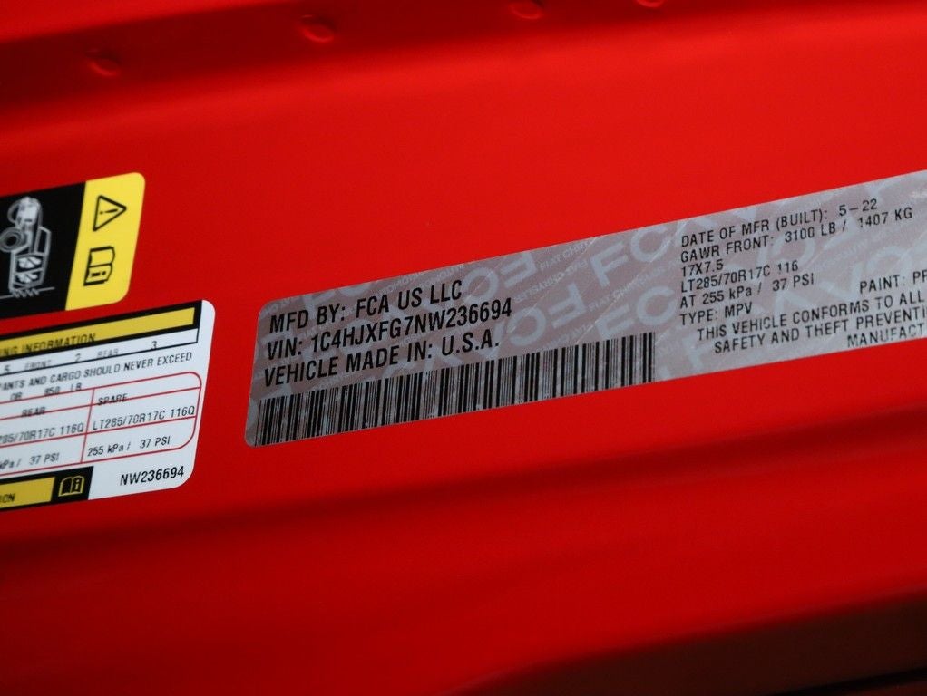 2022 Jeep Wrangler Unlimited Rubicon 4x4