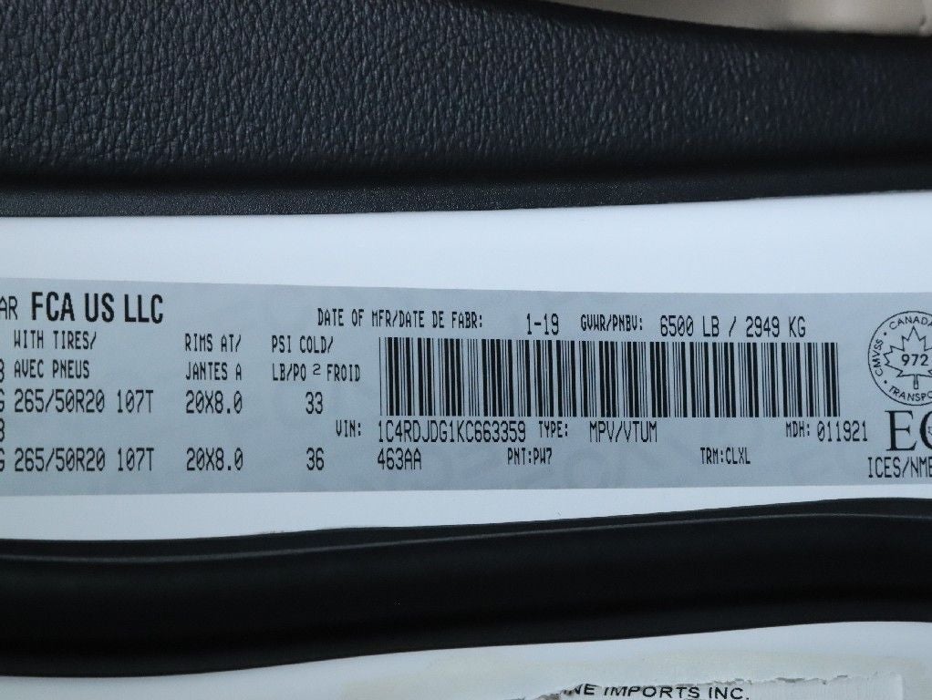 2019 Dodge Durango GT