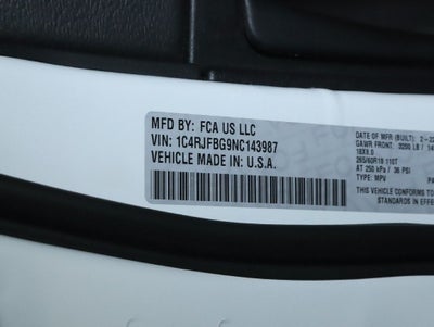 2022 Jeep Grand Cherokee WK Limited 4x4