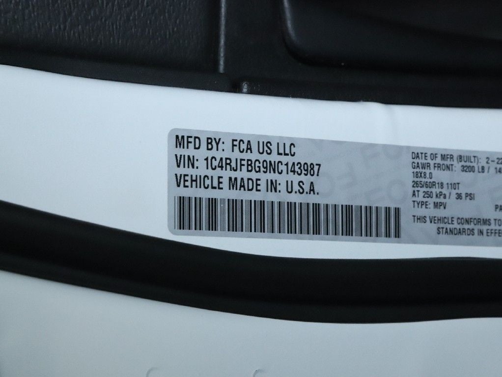 2022 Jeep Grand Cherokee WK Limited 4x4