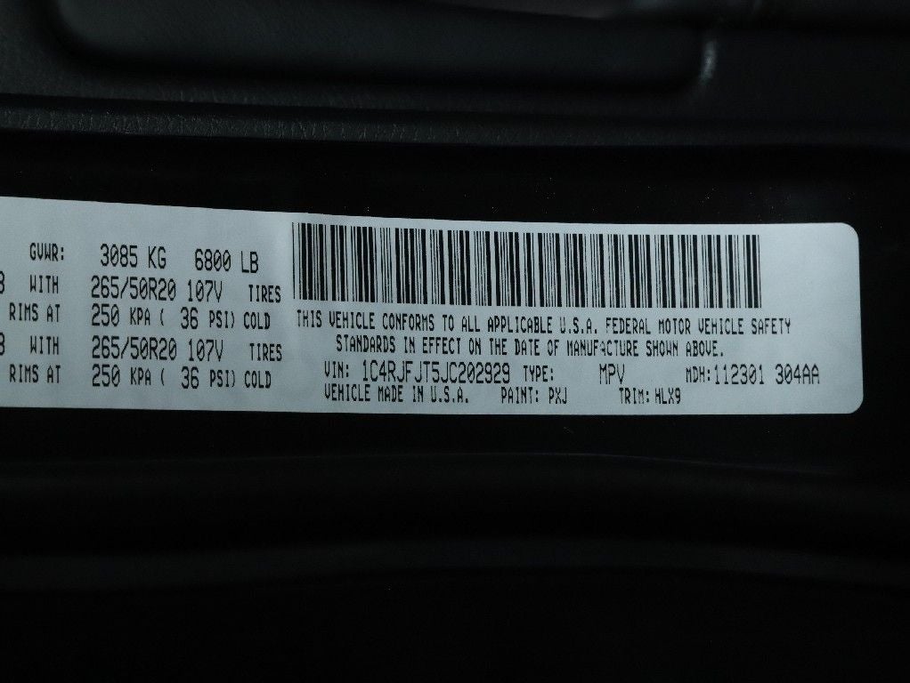 2018 Jeep Grand Cherokee Summit 4x4