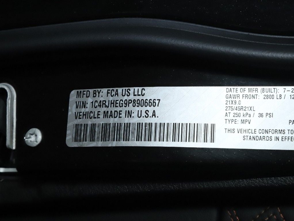 2023 Jeep Grand Cherokee Summit Reserve 4x4