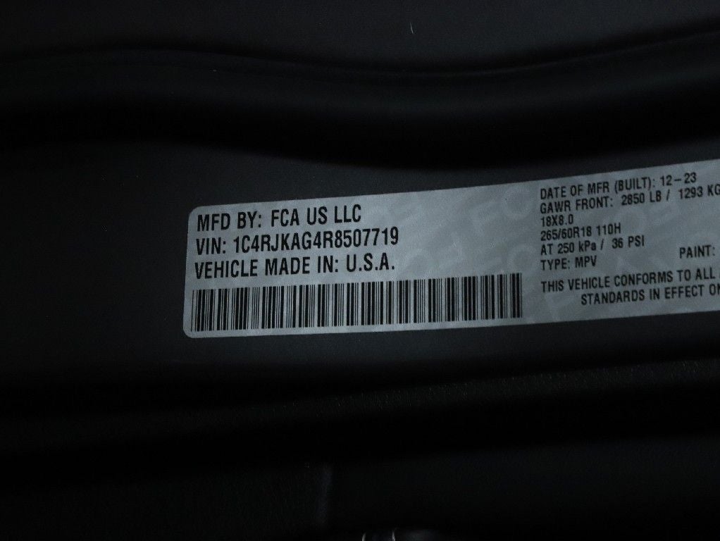 2024 Jeep Grand Cherokee L Altitude 4x4