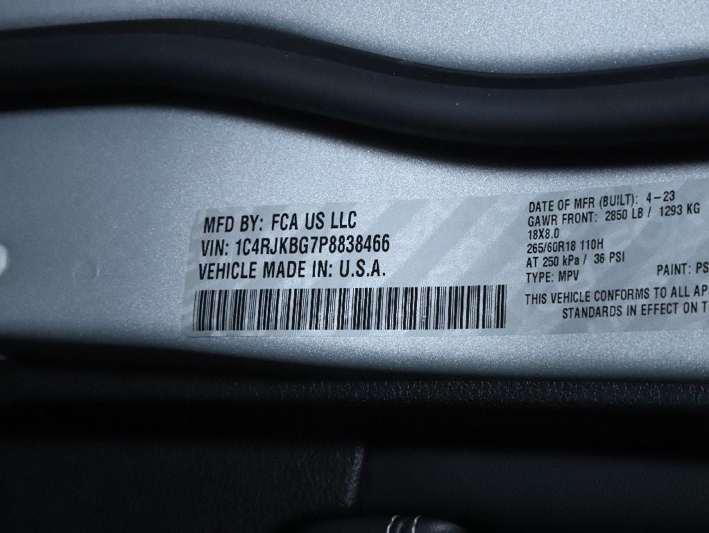 2023 Jeep Grand Cherokee L Limited 4x4