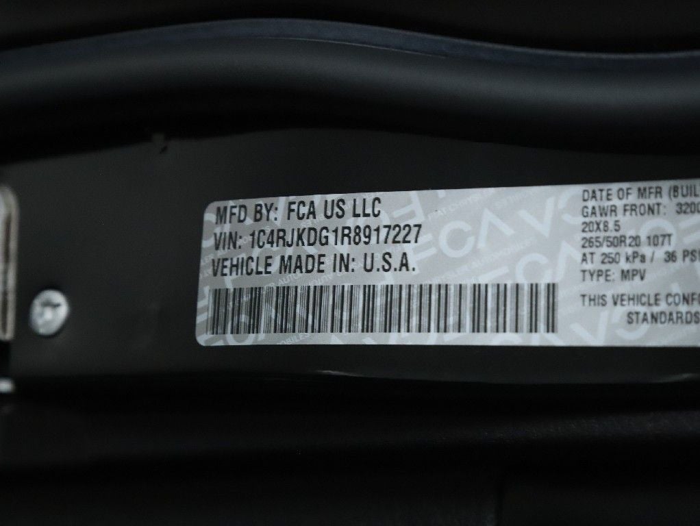 2024 Jeep Grand Cherokee L Overland 4x4