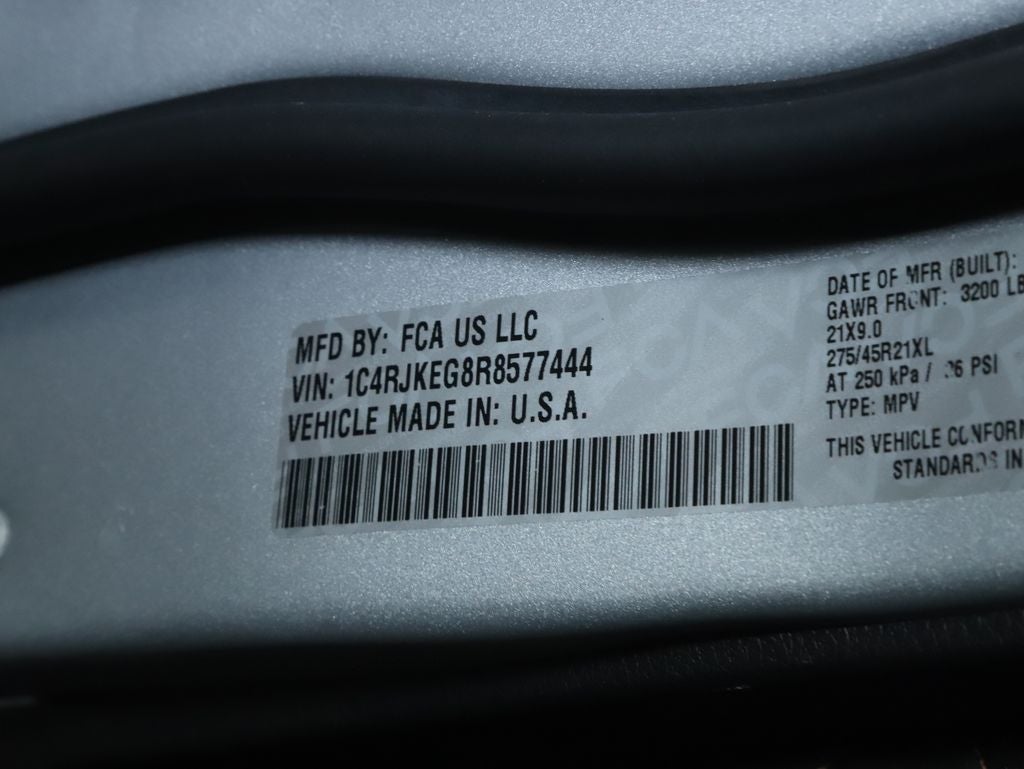 2024 Jeep Grand Cherokee L Summit Reserve 4x4