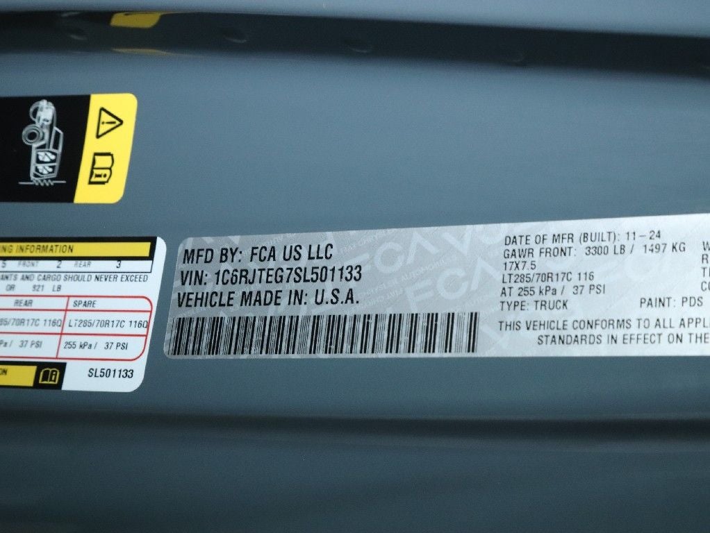 2025 Jeep Gladiator Mojave X