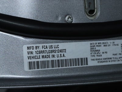 2024 RAM 1500 Classic Warlock Crew Cab 4x4 5'7' Box