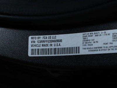 2025 RAM 1500 Big Horn Crew Cab 4x4 5'7' Box