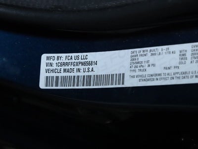 2023 RAM 1500 Big Horn Crew Cab 4x4 5'7' Box