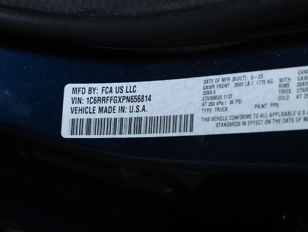 2023 RAM 1500 Big Horn Crew Cab 4x4 5'7' Box