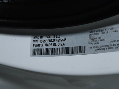 2023 RAM 1500 Big Horn Quad Cab 4x4 6'4' Box