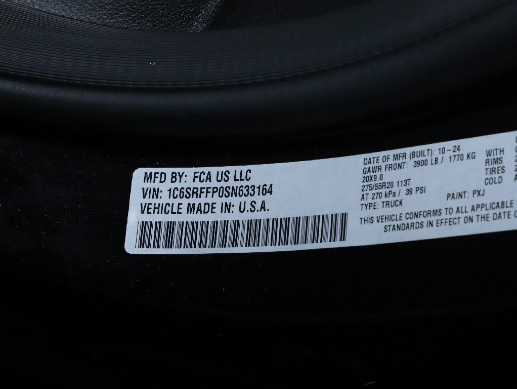 2025 RAM 1500 Big Horn Crew Cab 4x4 5'7' Box