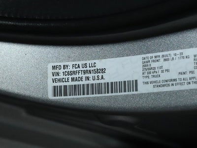 2024 RAM 1500 Big Horn Crew Cab 4x4 5'7' Box