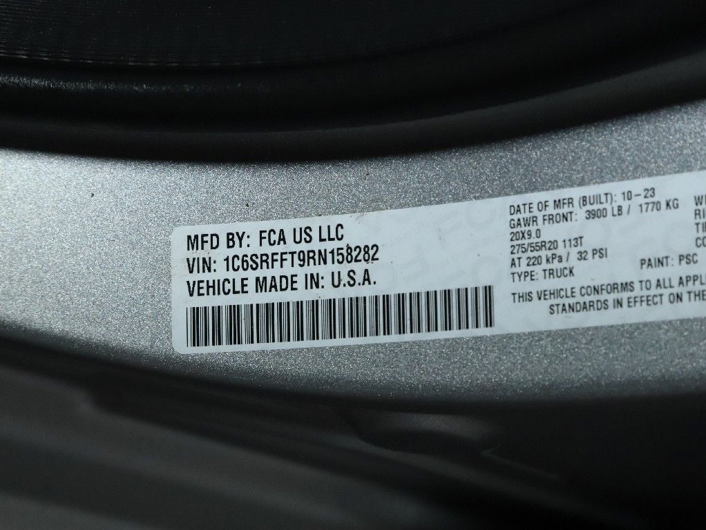 2024 RAM 1500 Big Horn Crew Cab 4x4 5'7' Box