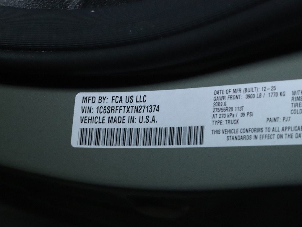 2026 RAM 1500 Big Horn Crew Cab 4x4 5'7' Box