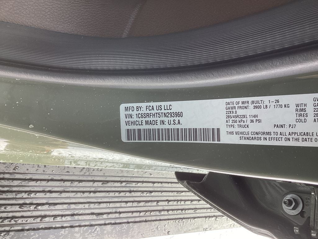 2026 RAM Ram 1500 RAM 1500 LIMITED LONGHORN CREW CAB 4X4 5'7' BOX