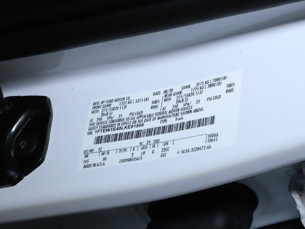 2020 Ford F-150 XL