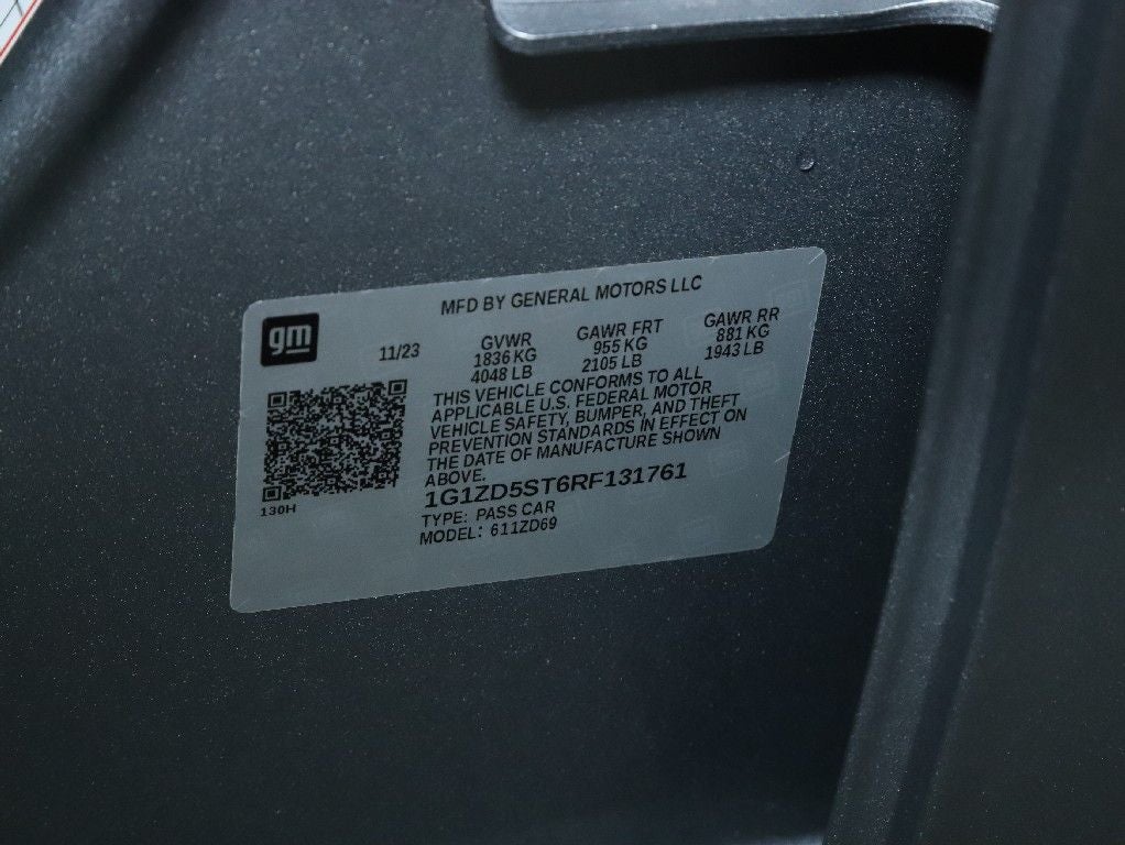 2024 Chevrolet Malibu FWD 1LT