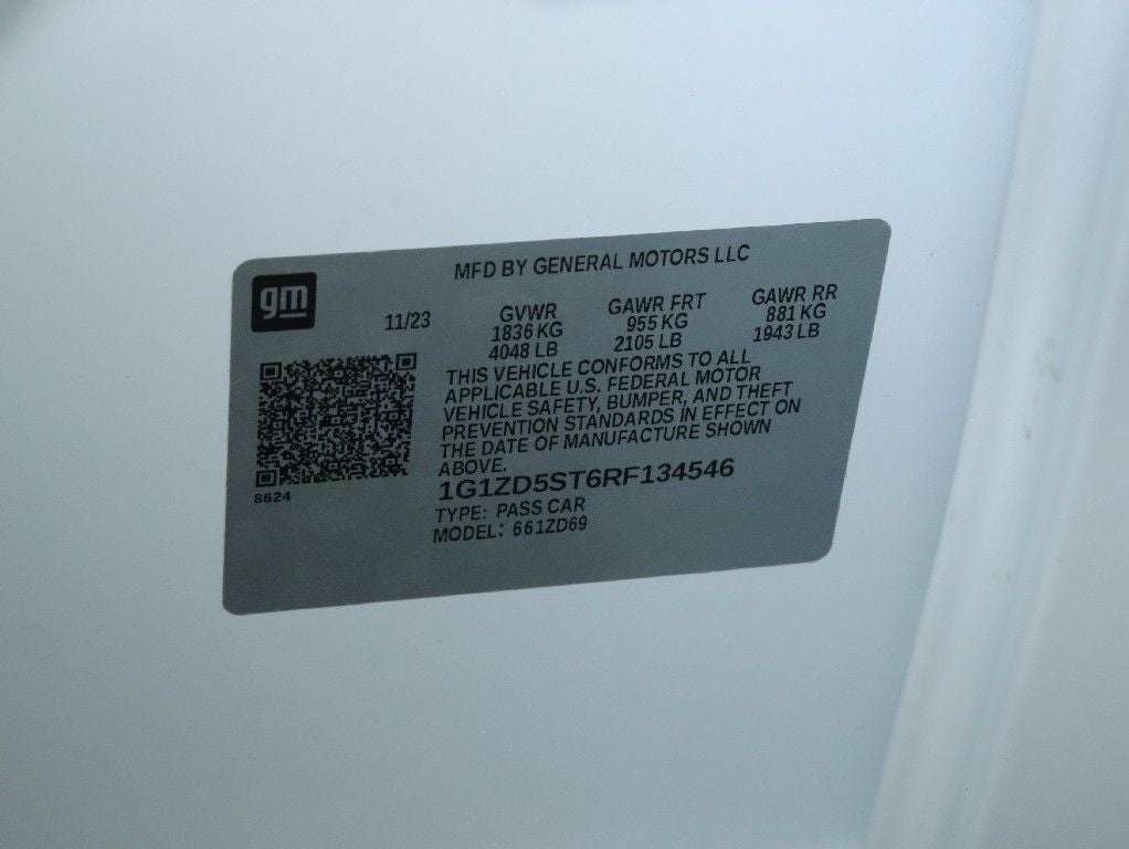 2024 Chevrolet Malibu FWD 1LT