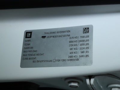 2019 GMC Sierra 1500 AT4