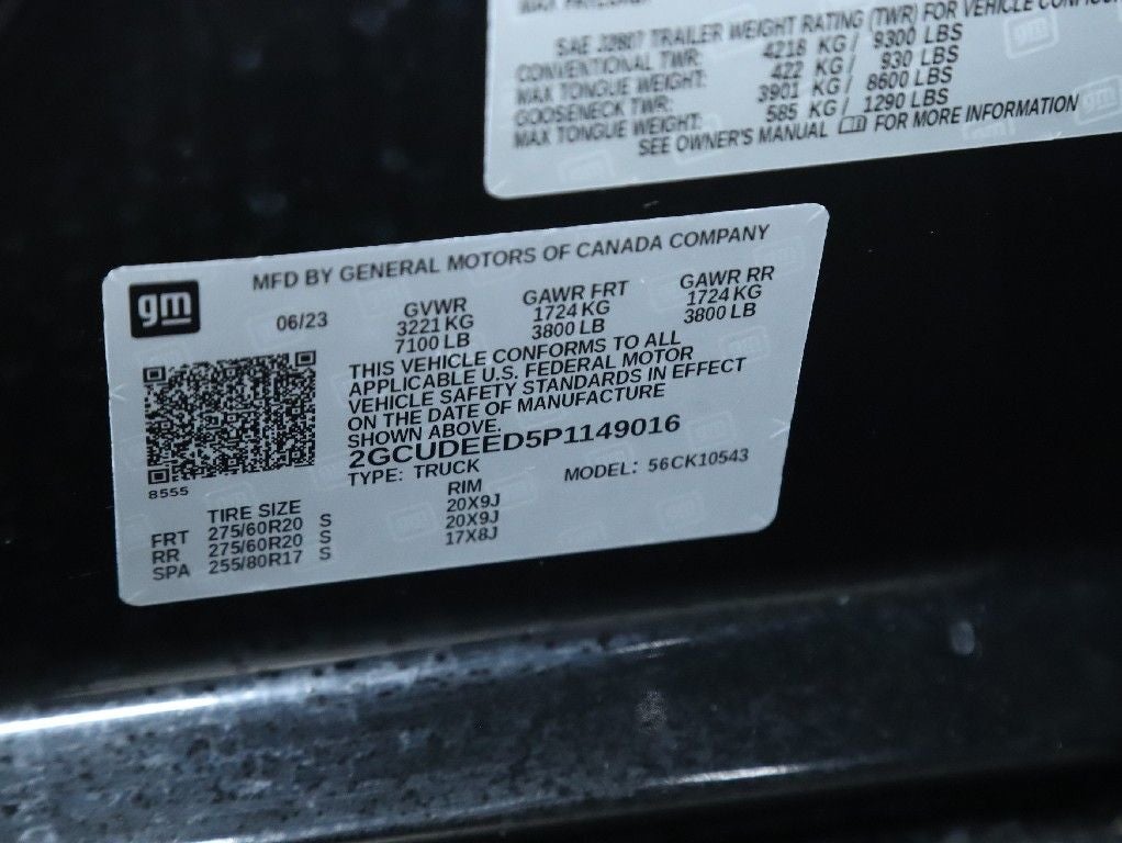 2023 Chevrolet Silverado 1500 4WD Crew Cab Short Bed RST