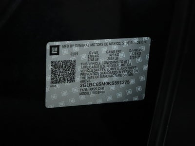 2019 Chevrolet Cruze LS