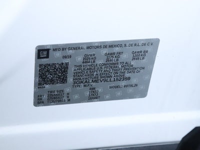 2020 GMC Terrain FWD SLE