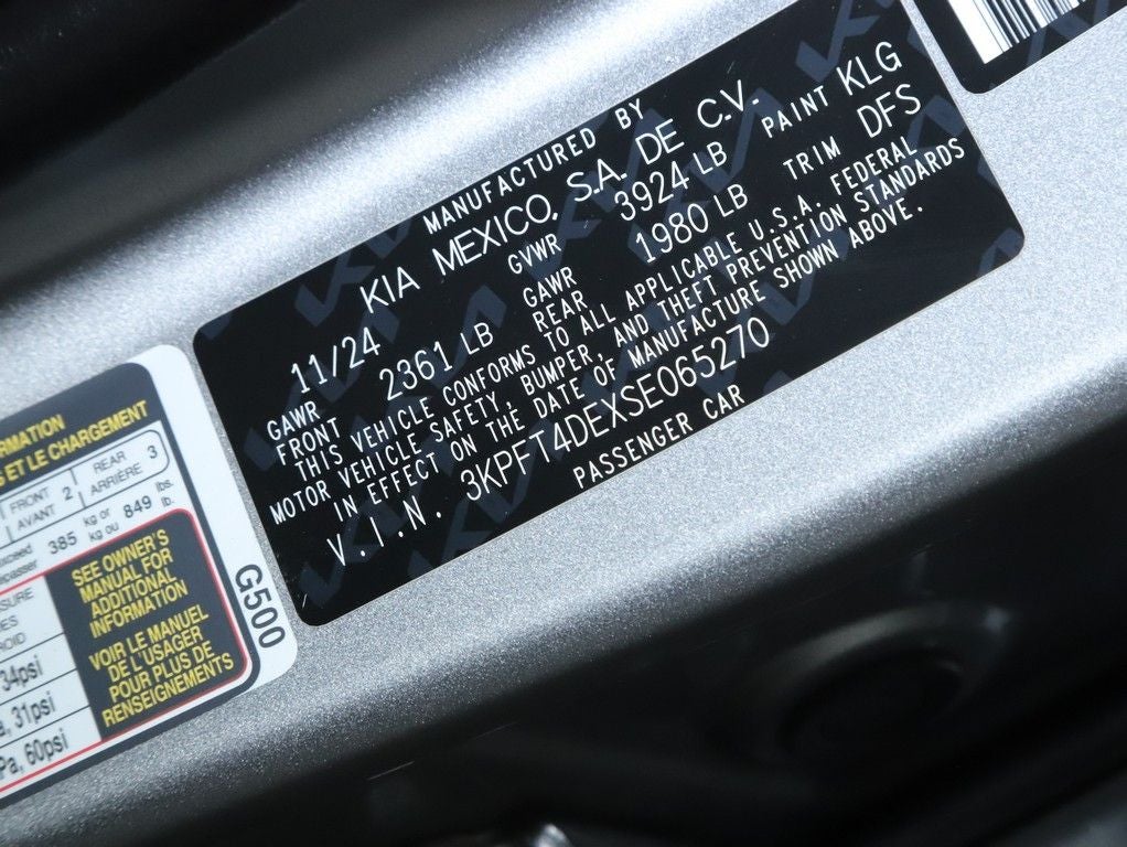 2025 Kia K4 LXS