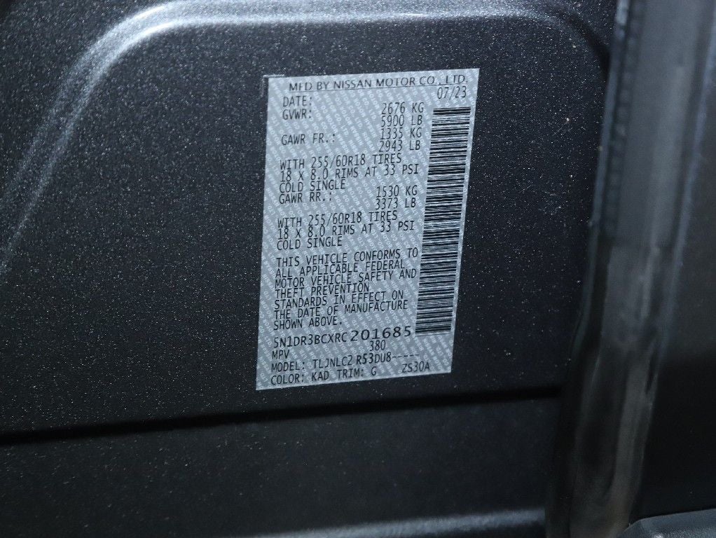 2024 Nissan Pathfinder SV 4WD