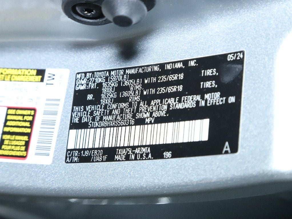 2024 Toyota Highlander XLE