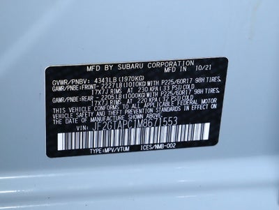 2021 Subaru Crosstrek Premium