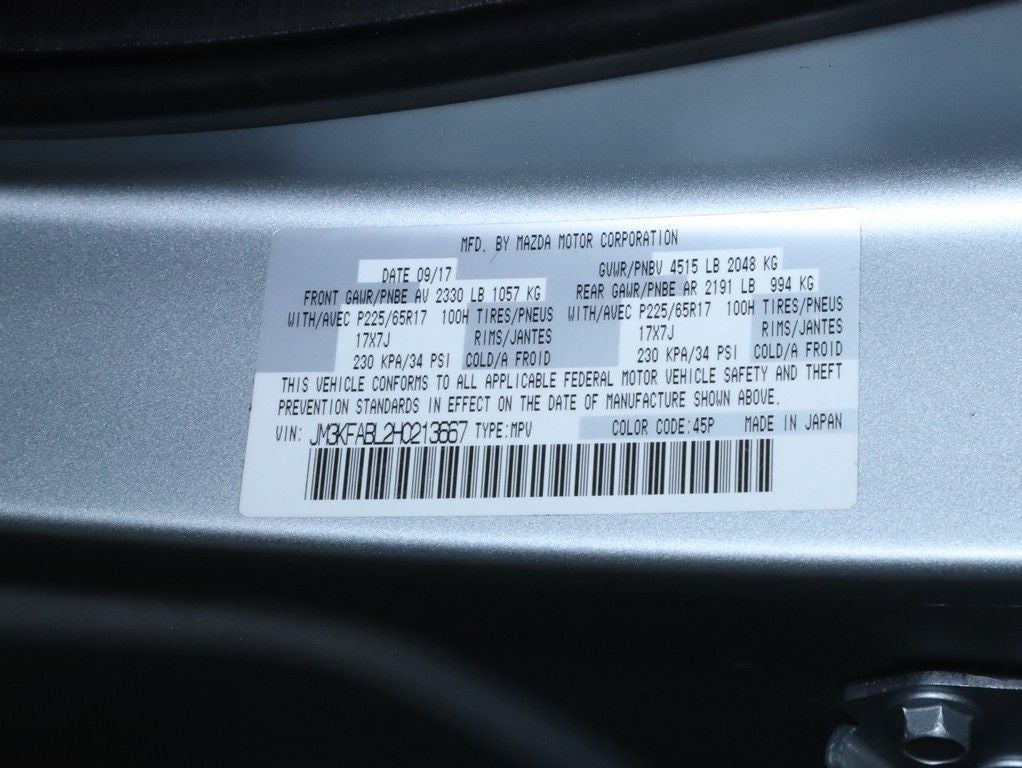 2017 Mazda Mazda CX-5 Sport