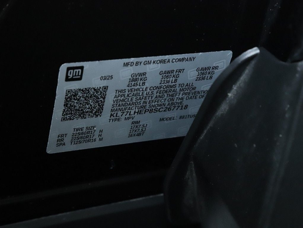 2025 Chevrolet Trax FWD LT