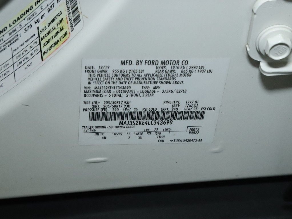 2020 Ford EcoSport Titanium