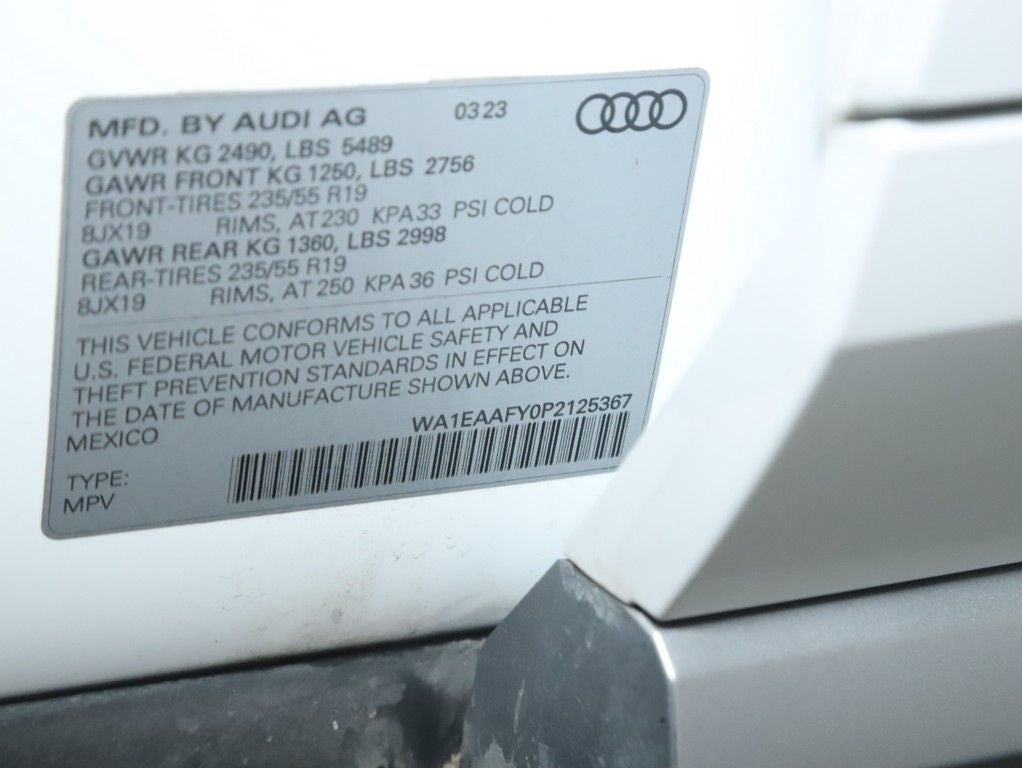 2023 Audi Q5 Premium Plus 45 TFSI S line quattro