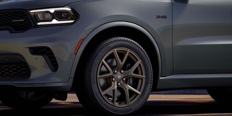 Dodge Durango wheel close-up