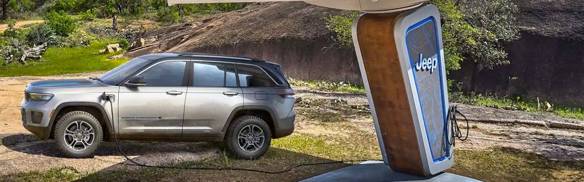 Jeep Compass in motion on the road