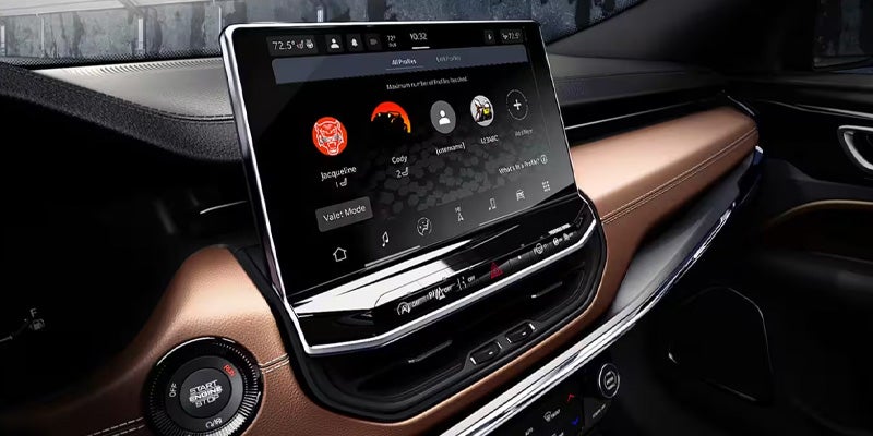Jeep Compass Smart screen display