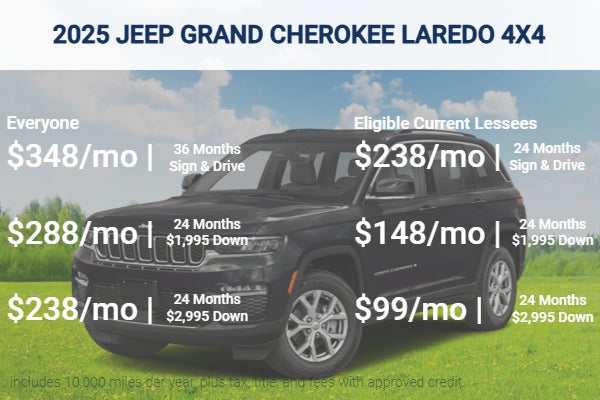 2025 Jeep Grand Cherokee Laredo 4x4 