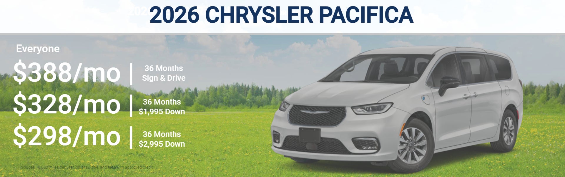 2026 Chrysler Pacifica 