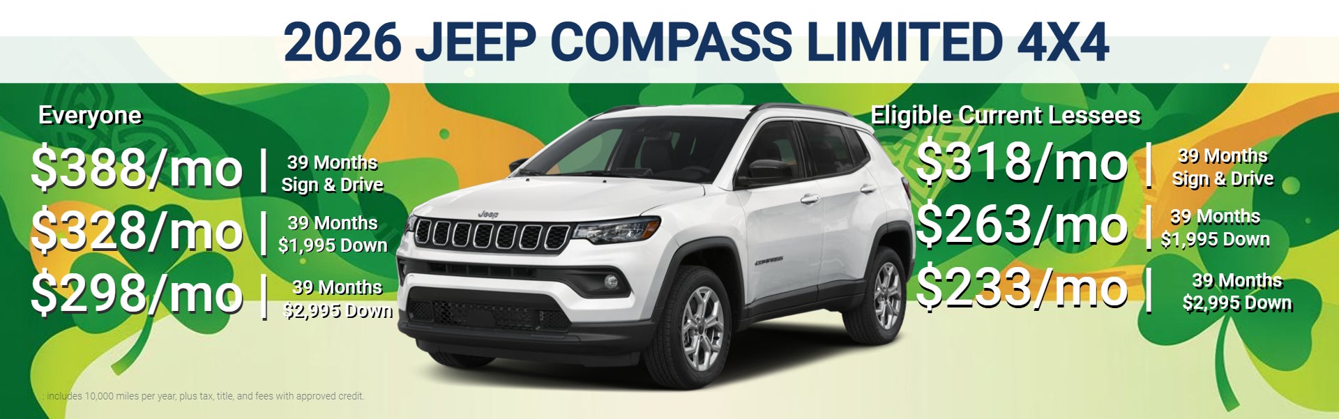 Jeep Compass Lease Offer