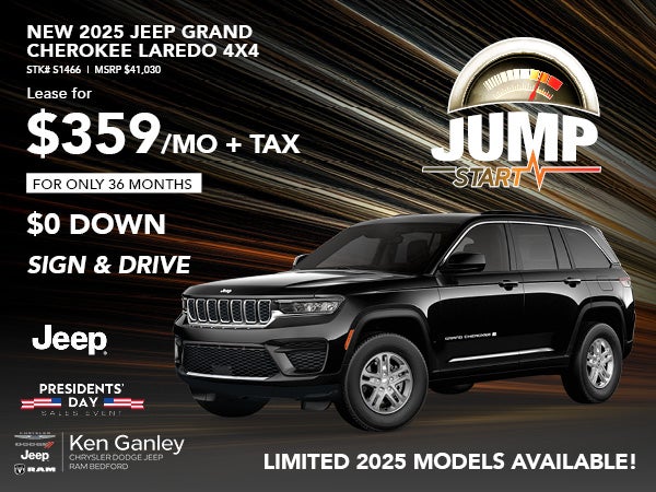 New 2025 Jeep Grand Cherokee Laredo 4x4 