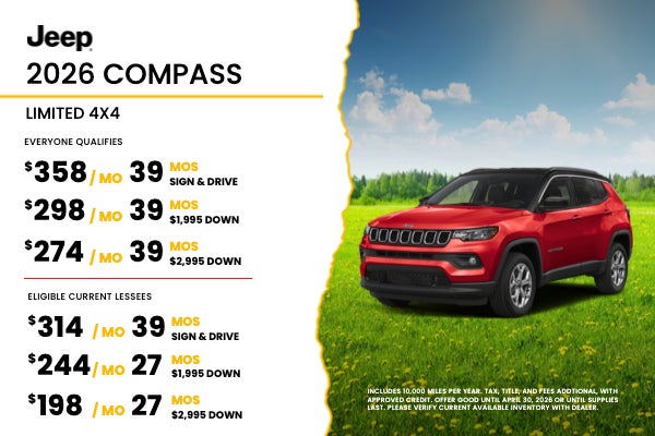 2026 Jeep Compass Limited 4x4