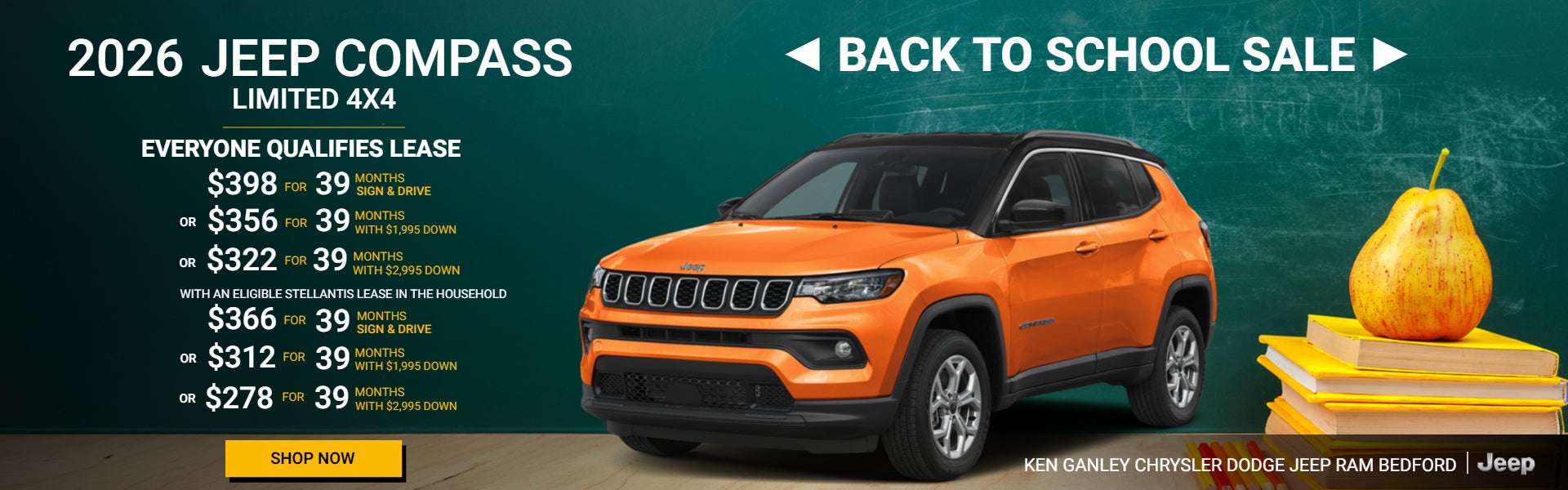2026 Jeep Compass Limited 4x4