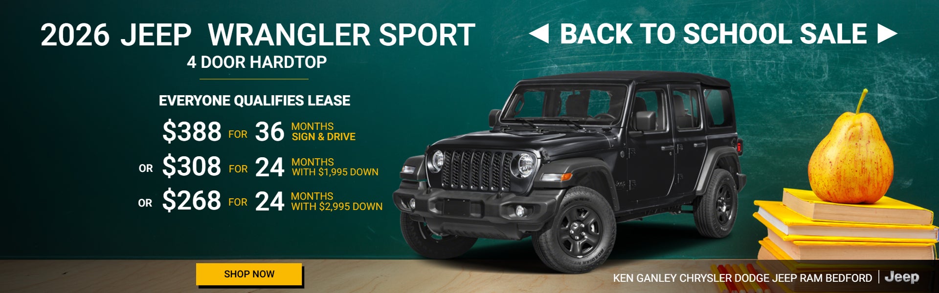 2026 Jeep Wrangler Sport 4 Door Hardtop