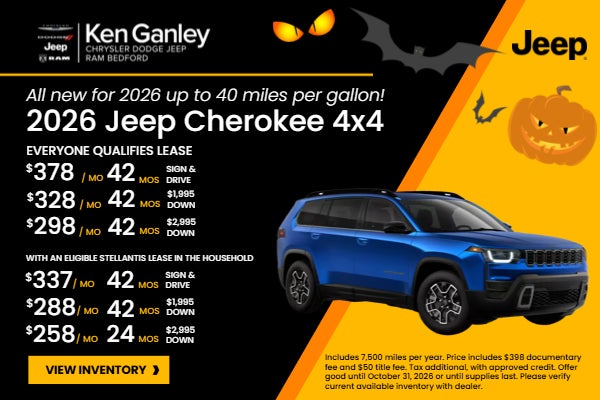 2026 Jeep Cherokee 4x4