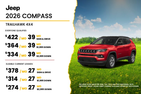 2026 Jeep Compass Trailhawk 4x4 